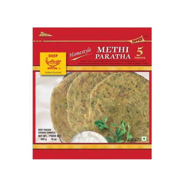 Deep Methi Paratha 5Pcs