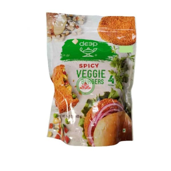 Deep Spicy Veggie Burgers 400gm