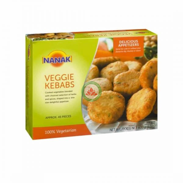 Nanak Veggie Kebabs 45 Pcs