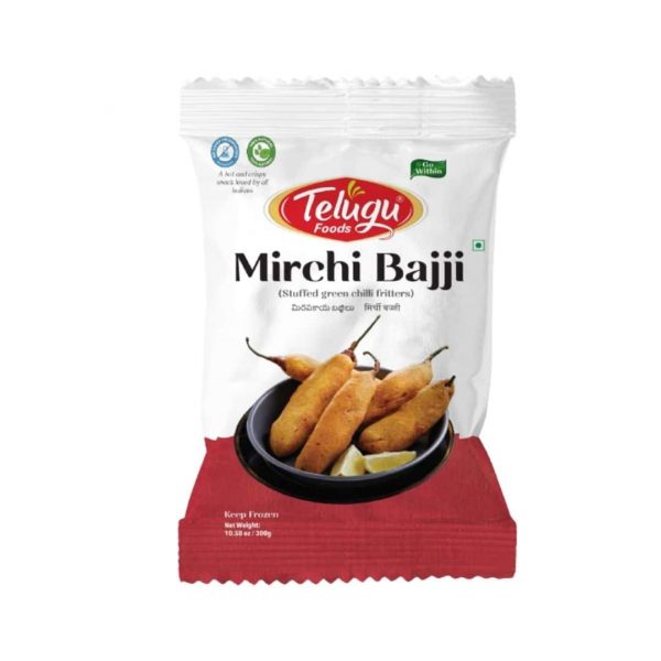 Telugu Foods Mirchi Bajji Frozen 300gm